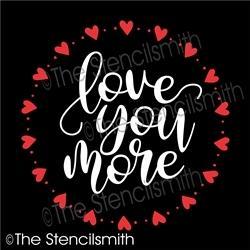 5689 - love you more - The Stencilsmith