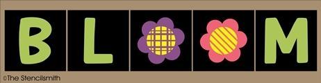 5708 -BLOOM (5pc set) - The Stencilsmith