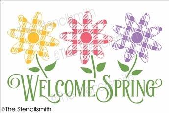 5720 - welcome spring - The Stencilsmith