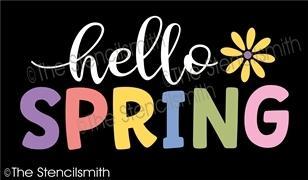 5724 - hello spring - The Stencilsmith