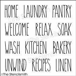 5754 - Home words - The Stencilsmith