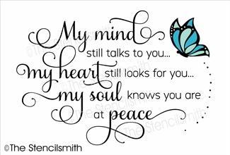 5756 - my mind still talks to you - The Stencilsmith