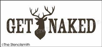 5757 - get naked - The Stencilsmith