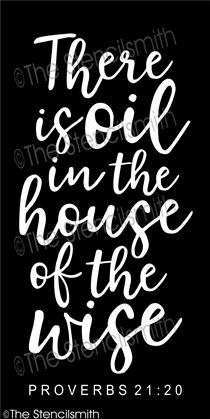 5822 - There is oil in the house of - The Stencilsmith