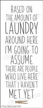 5848 - Based on the amount of Laundry - The Stencilsmith