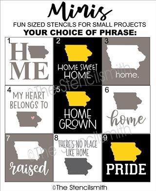 5867 - IOWA Minis - The Stencilsmith