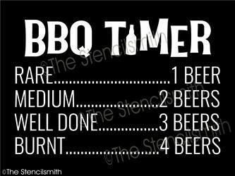 5868 - BBQ Timer - The Stencilsmith