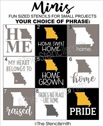 5878 - MISSOURI Minis - The Stencilsmith