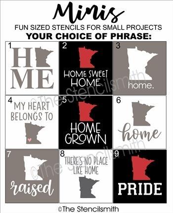5879 - MINNESOTA Minis - The Stencilsmith