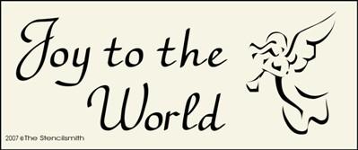 Joy to the World - angel - The Stencilsmith