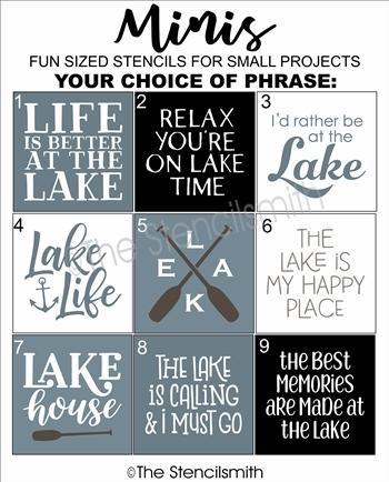 5923 - Lake minis - The Stencilsmith