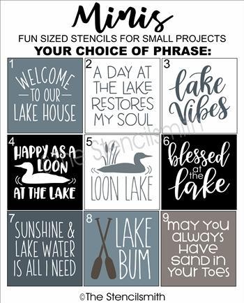 5924 - Lake minis - The Stencilsmith