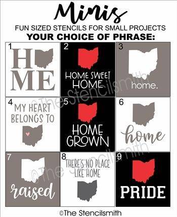 5930 - OHIO Minis - The Stencilsmith