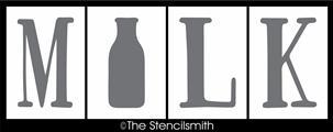 5937 - MILK (4pc set) - The Stencilsmith