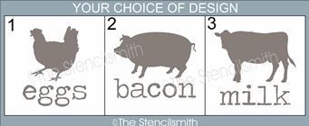 5951 - farm fresh minis - The Stencilsmith