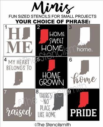 5985 - INDIANA Minis - The Stencilsmith