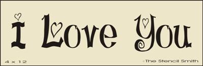 I Love You - The Stencilsmith