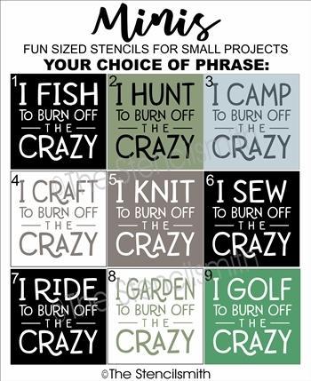 6032 - Burn off the crazy Minis - The Stencilsmith