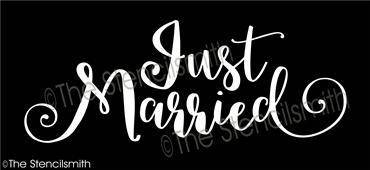 6091 - Just Married - The Stencilsmith