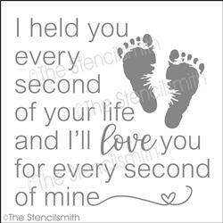 6095 - I held you every second of - The Stencilsmith