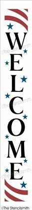 6105 - WELCOME (flag) - The Stencilsmith