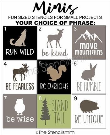 6120 - Woodland Adventure Minis - The Stencilsmith