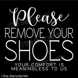 6128 - Please remove your shoes - The Stencilsmith