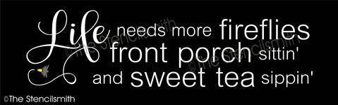 6133 - Life needs more fireflies - The Stencilsmith