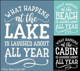 6141 - What happens at the ...is laughed about - The Stencilsmith