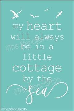 6169 - my heart will always be - The Stencilsmith