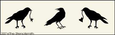 3 Crows - pictures - The Stencilsmith