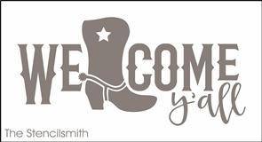 6175 - Welcome Y'all - The Stencilsmith