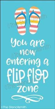 6177 - you are now entering a flip flip zone - The Stencilsmith