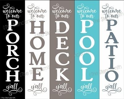 6182 - Welcome to our .... y'all - The Stencilsmith