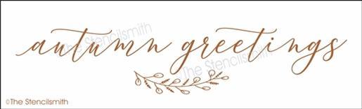 6239 - autumn greetings - The Stencilsmith