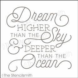 6290 - dream higher than the sky - The Stencilsmith