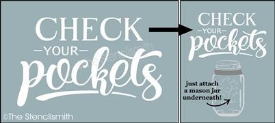 6323 - check your pockets - The Stencilsmith