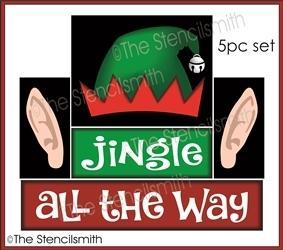 6326 - Jingle all the way - set - The Stencilsmith