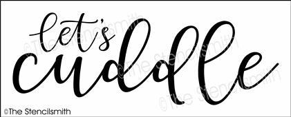 6349 - let's cuddle - The Stencilsmith