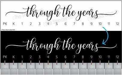 6373 - through the years PK-12 - The Stencilsmith