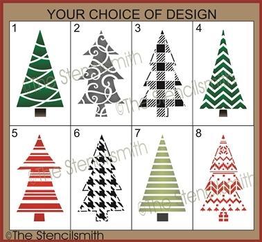 6410 - Decorative Trees - The Stencilsmith