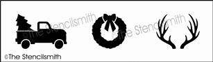 6456 - little holiday pics - The Stencilsmith