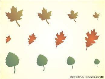 650 - LEAVES - The Stencilsmith