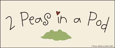 2 Peas in a Pod - The Stencilsmith