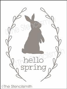 6556 - hello spring - The Stencilsmith