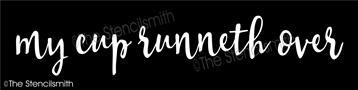 6558 - my cup runneth over - The Stencilsmith