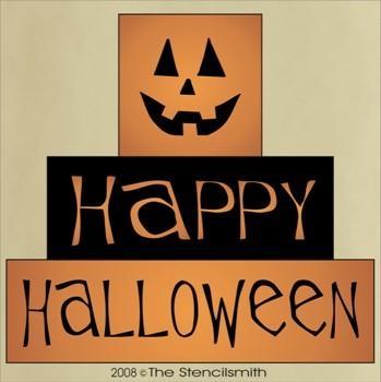 660 - Happy Halloween BLOCK - The Stencilsmith
