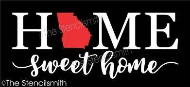 6613 - HOME (Georgia) sweet home - The Stencilsmith