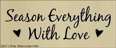 670 - Season Everything With Love - The Stencilsmith
