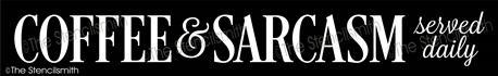 6718 - Coffee & Sarcasm - The Stencilsmith